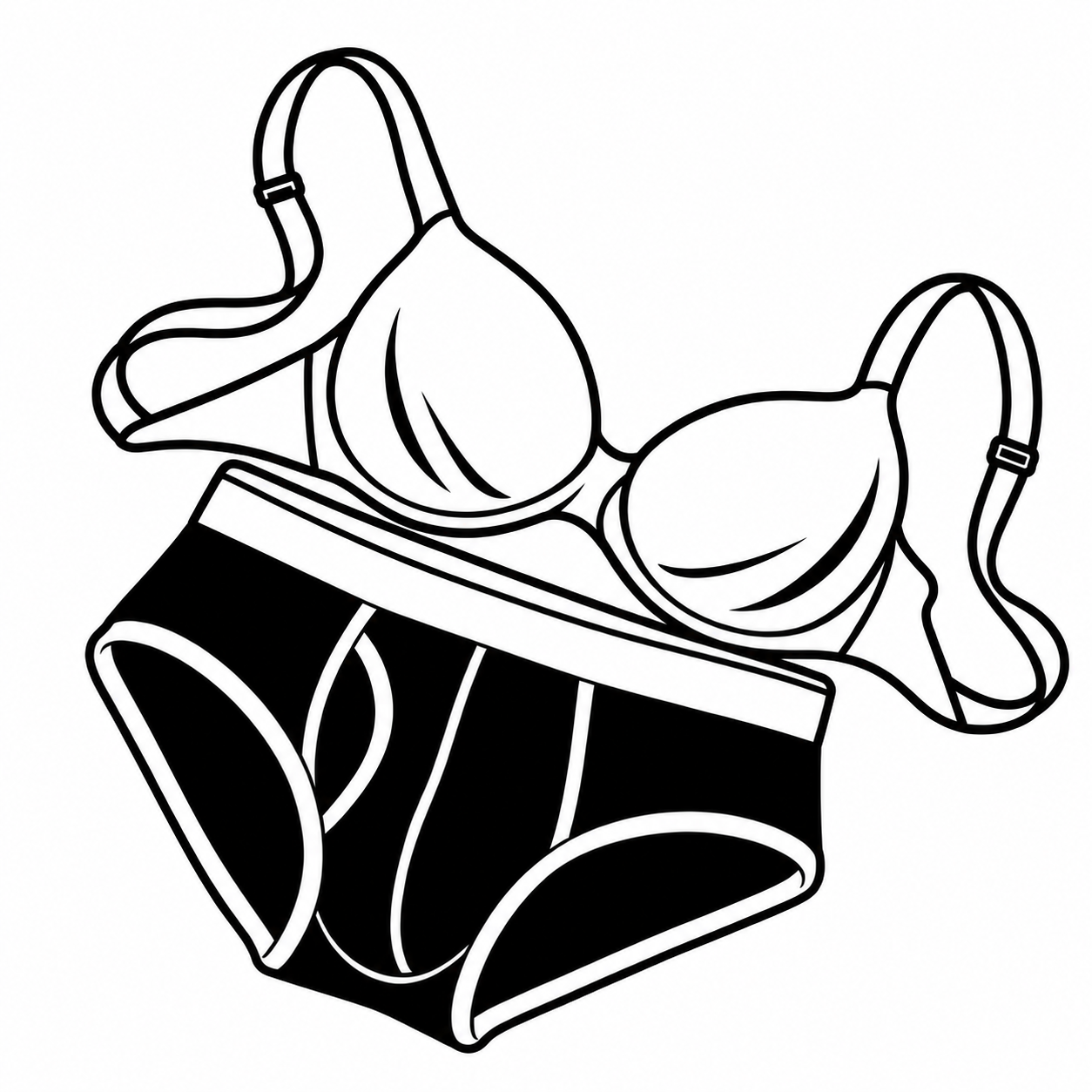 Slip et soutien-gorge, illustration de la sexothérapie